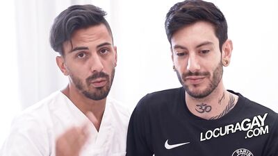 Masajista Alejandro Mango y Alexis Clark LOCURAGAY - gay porn video