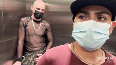 Elevator Seduction p1 SODOM FILMS - gay porn video