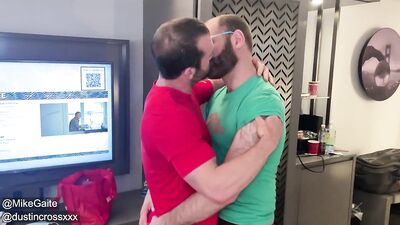 Mike Gaite and Dustin Cross Shag Again - Part 1 Mike Gaite - gay porn video