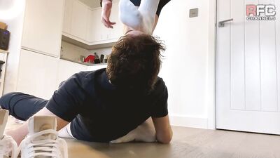 forced sneaker and foot worship followed by a brutal dominating fuck 2021-06-25 - gay porn video