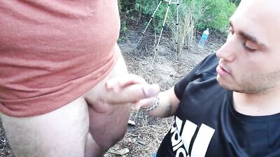 Outdoor fun with Eros In Love and NoEsUnaCuentaB Seriously S - gay porn video