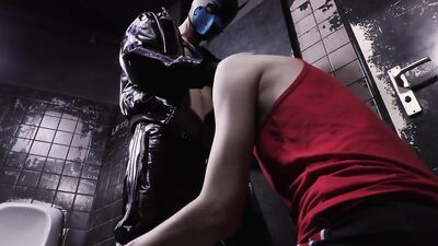 Hard fuck at the public bathroom PROJECTYSTUDIOS