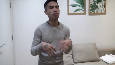 Twink stud Blaize used raw by James BENETT in the morning - gay porn video