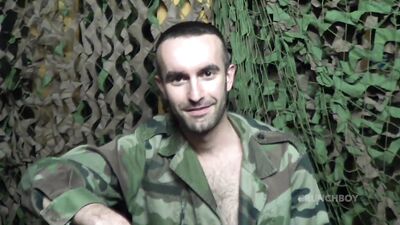 RawFuckClub - Aaron Fucked Raw By Sexy Miliary In Uniform In Backroom