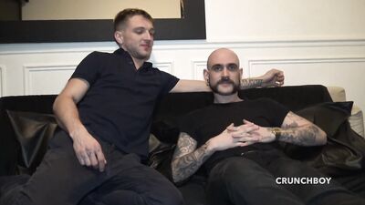 Sexy ROMANTIK fucked bareback by TOM YADRIS - gay porn video
