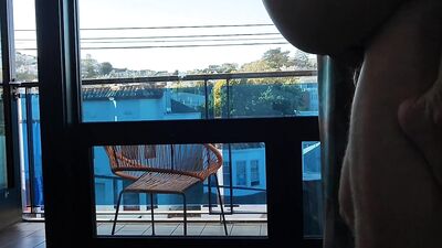 Blue haired dad round 2 - gay porn video