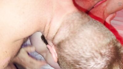Enjoying the giant oiled Alexi Atlantes ass Kostya Kazenny - gay porn video