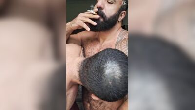 Fucking Muscle Bear ELI BARCELLOS - gay porn video
