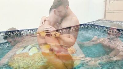 Fucking by the pool Kyle Fox - gay porn video