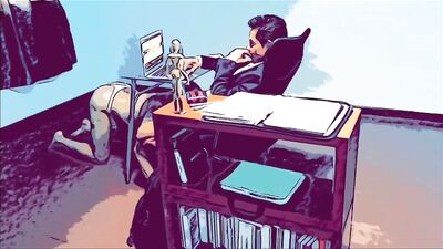 HomeOffice Comic Version 2021-08-11 - gay porn video
