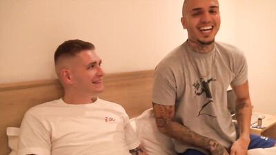 Leo REX used raw by the straight curious Aaron MASTER Jess R - gay porn video