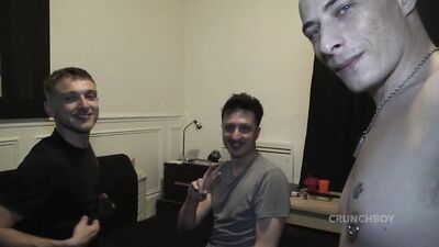 Romantik used raw by XXL cock of ROMAIN for casting porn - gay porn video