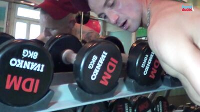 Bodybuilding Session Part 1 - Jordan Dawson & Pablo Bravo 2021-03-25 - gay porn video