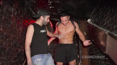 Spanish slut with hidden face fucked raw by Tiago DASILVA - gay porn video