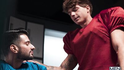 Cum Rivals - Samm Fitness & Leo Levine - gay porn video