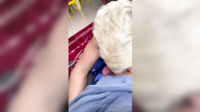 MR BIGPEACH Fans - SEX VIDEOS 2022 - Arriving all sweaty from the gym and receiving a special treat like this from @boyfromsp - gay porn video