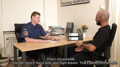 David & Radek RAW - AIRPORT SECURITY 4K - gay porn video