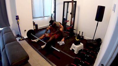 Markus Kages and Teddy Torres Gym Sex 22 Markus Kage