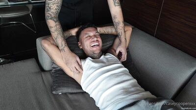 Casey Cooper Feet Jan to Oct 2025 AIR THUGGER TICKLED - gay porn video