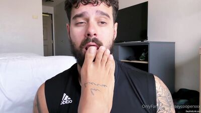 Casey Cooper Feet Jan to Oct 2025 YAGO LANES WORSHIPED 2 - gay porn video