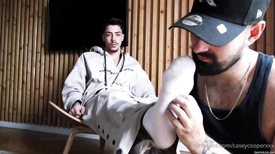 Casey Cooper Feet Jan to Oct 2025 ZEDDY WORSHIPED Feet-uring @zeddy2001 - gay porn video