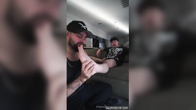 Casey Cooper Feet Jan to Oct 2025 NEW AARON ADONIS WORSHIPED AND RIMMED Feet-uring @aaronadonis - gay porn video