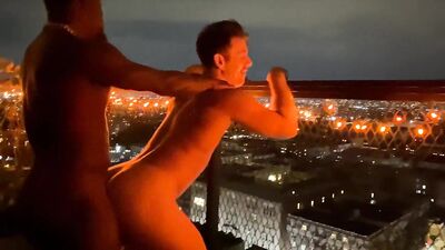 Wrecking Himbo Pussy Out on the Terrace Declan Blake