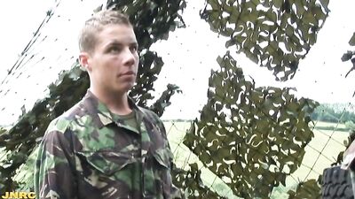 JNRC - Tom Schwarz Jacen Maxence - Stunning army recruits secret fuck - gay porn video