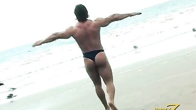 JimmyZ - Daniel Morocco - Beach Frolic Part 1 - gay porn video
