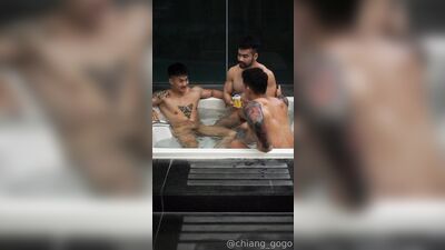 Fans - Chiang-gogo, VicentHong, Konglah - Bond of Dark Fire - gay porn video