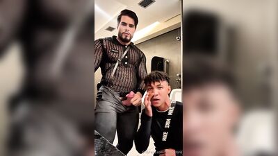 Fans - - Mict0ri0 Banheirao Leitada - Rico Marlon & Nickey Franca - gay porn video