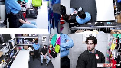 Bad at Stealing, Good at Taking Cock Like a Man - Michael Vente & Leo Esteban - gay porn video