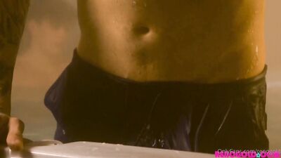 RanoGold - Hot Tub Hook Up - Reno Gold & Tony DAngelo - gay porn video