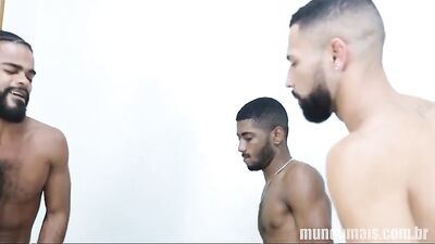 Hidden Camera - Deel Black, Danilo Alemao, James Villar & Claudiney Fernandes - gay porn video