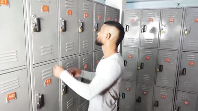 Muscle Guys At Sauna - gay porn video