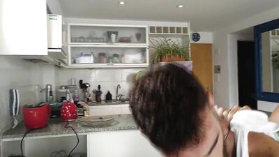 After the Gym With my Best Friend decided to go to my Apartment - gay porn video