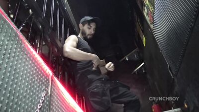 Kevin Lauren fucked by Baron in a cruising of madrid - gay porn video