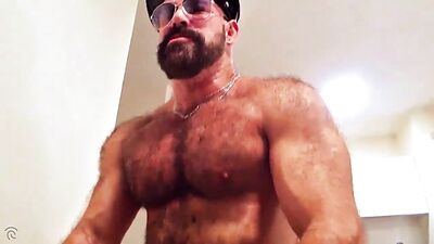 The Horny Police Bear - gay porn video