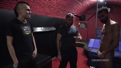 Anthony Austain gets fucked hard by a young Madrid Skins big cock - gay porn video