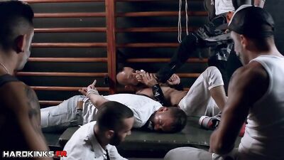 Hardkinks - Valentino Rivas & Josh Milk - The Purge - A Gay Porn Parody (Chapter 3) - gay porn video
