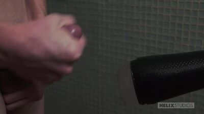 Davey Brooks Shower Solo - gay porn video