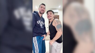 Liam Harding - Hot daddy fucking rough latin jock with big ass - gay porn video