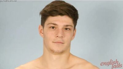 Young Straight Footballer John Shows off his Lean Body & Chunky Uncut Cock! - Video - EL - gay porn video