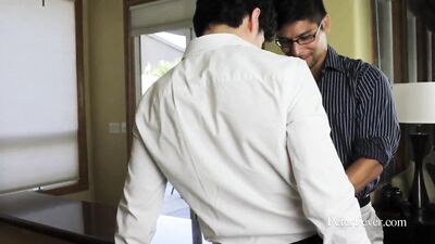 Spanking at the Wet Bar - gay porn video