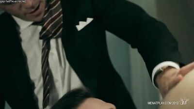 The Cube - Cavin Knight, Justin Harris & Scott Carter - gay porn video