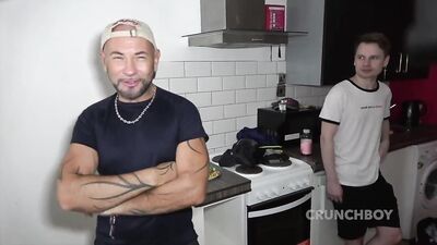 Aaron Master Komyk - Komyk London Twink Gets Fucked Hard by Aaron Master - gay porn video