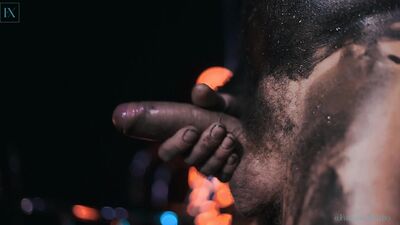 FantasyXtudio - Rico Vega - Black ink jerk off - gay porn video