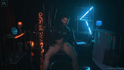 FantasyXtudio - Rico Vega - Black ink jerk off - gay porn video