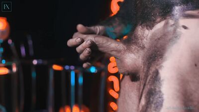 FantasyXtudio - Rico Vega - Black ink jerk off - gay porn video