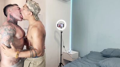 IndioBrabo Kai Meloni - Indio Brabo fucks a muscular daddy - gay porn video